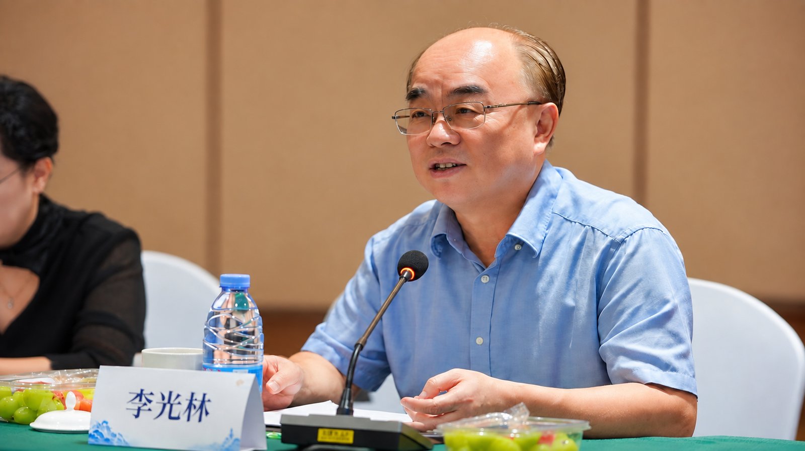 李光林主任委员分享科研与产业协同观察